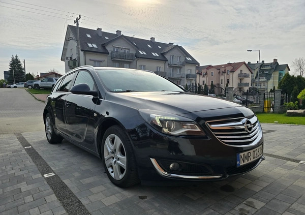 Opel Insignia cena 24300 przebieg: 311000, rok produkcji 2014 z Mrągowo małe 56